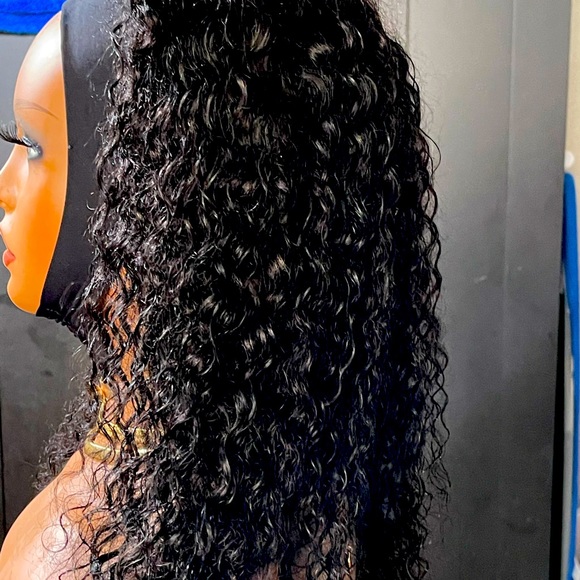 100% HUMAN HAIR HEADBAND WIG!!! - Picture 3 of 4